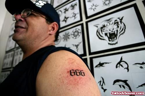 Chinese Symbol Tattoo On Shoulder