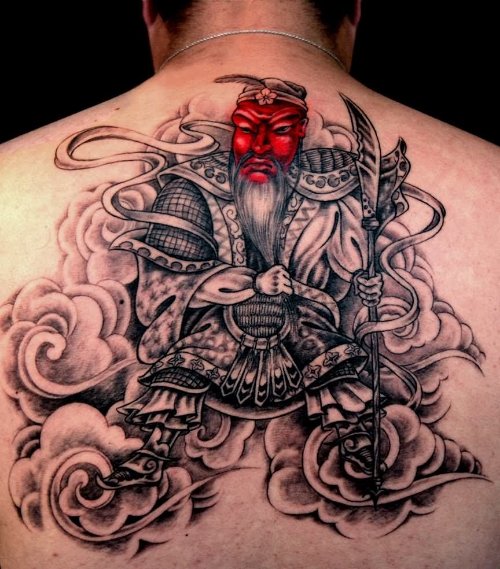 Chinese Tattoo For Back