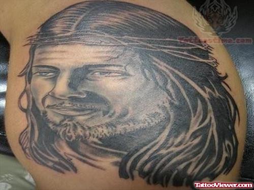 Holy Jesus Tattoo Design