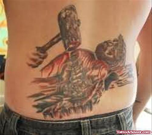 Jesus Death Tattoo