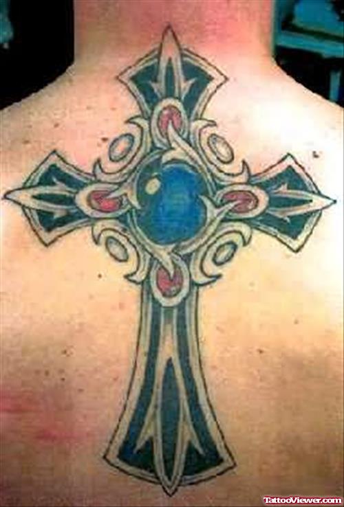 Amazing Cross Sign Tattoo