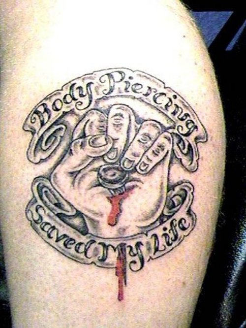 Christian Jesus Bleeding Tattoo