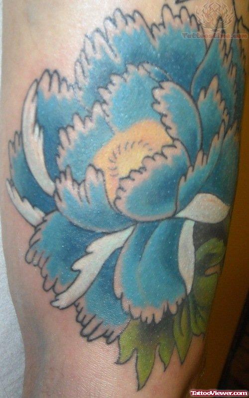 Chrysanthemum Large Flower Tattoo