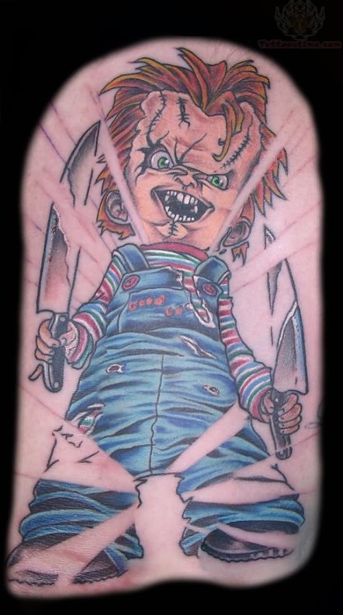 Chucky Tattoo Picture