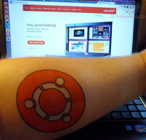Friends Circle Tattoo On Arm