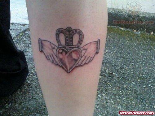 Crown Claddagh Tattoo