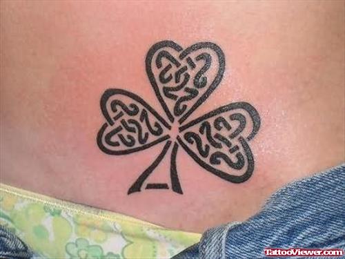 Shamrock Celtic Clover Tattoo