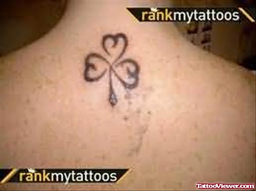 Clover Tattoo Outline On Back