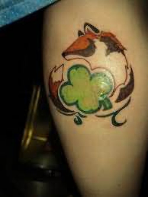 Clover Tattoo For Arm