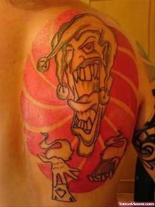 Wicked Clown Tattoo