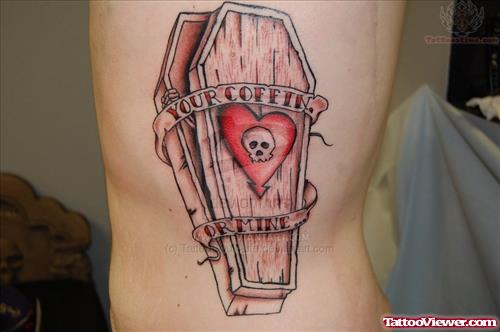 Coffin Tattoo By Tattoostime