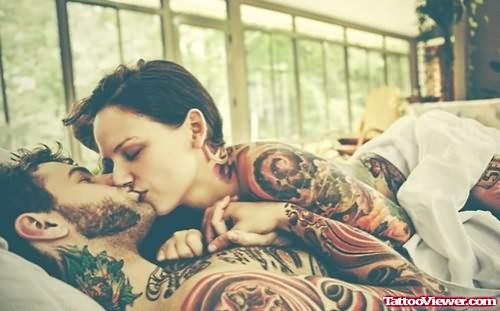 True love couple Tattoo