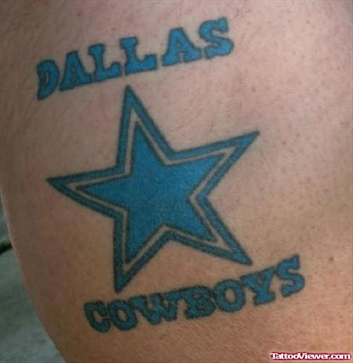 Dallas Cowboy Tattoo