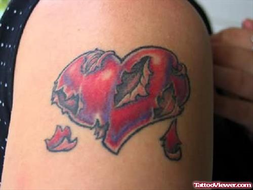 Torn Heart Tattoo