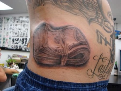 Money Stack Tattoo