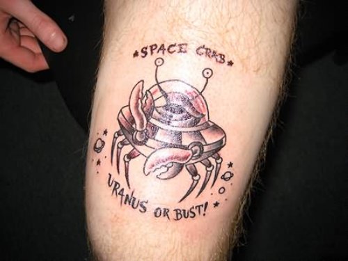 Spacecrab Tattoo