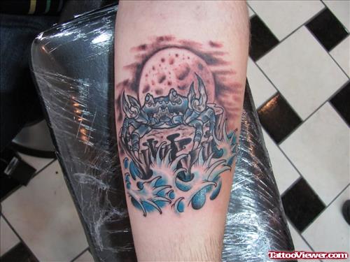 Super Crab Tattoo