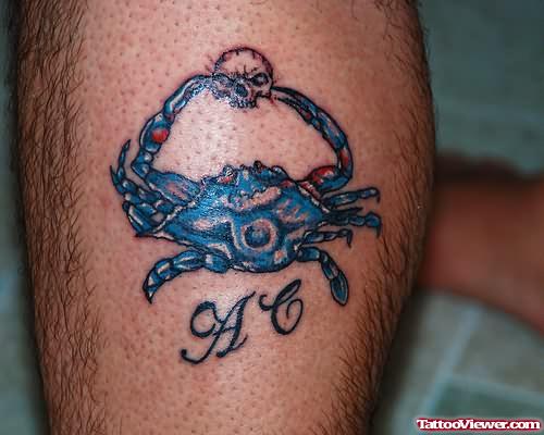 My New Crab Tattoo