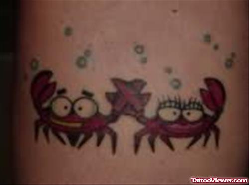 Crab Couple Tattoos