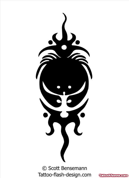 Zodiac Cancer The Crab Tribal Tattoo