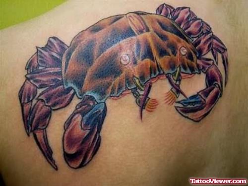 Nice Crab Tattoo
