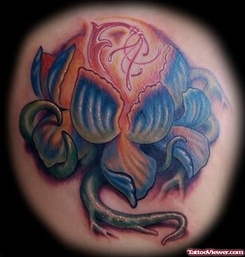 Crab Coloured Tattoo