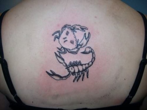 Crabs Tattoo On Back