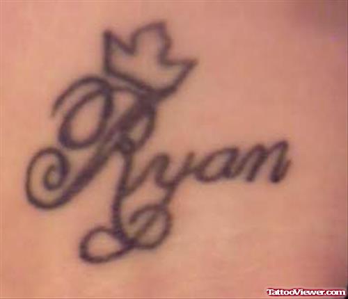 Ryan Crown Tattoo