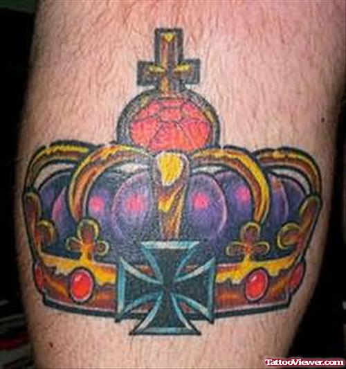 Terrific Crown Tattoo