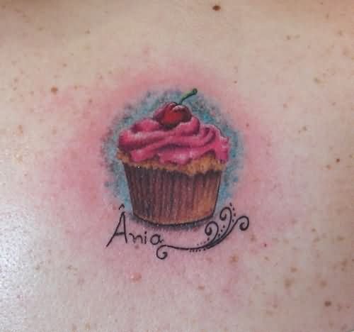 Nice Cupcake Tattoo