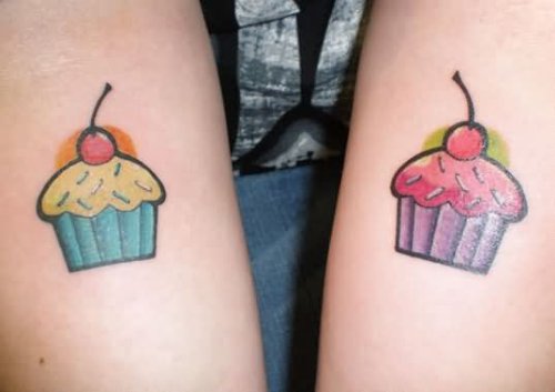 Small Cupcake Tattoos