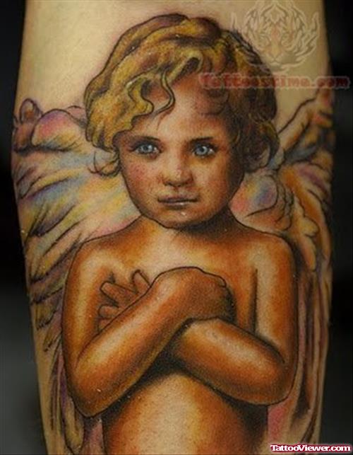 Angel Cherub Tattoo