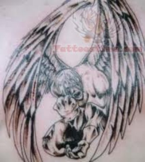 Angel Cupid Tattoo