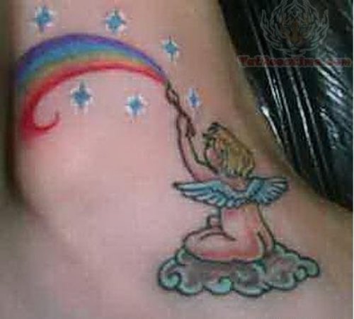 Cupid Cherub Angel Tattoo