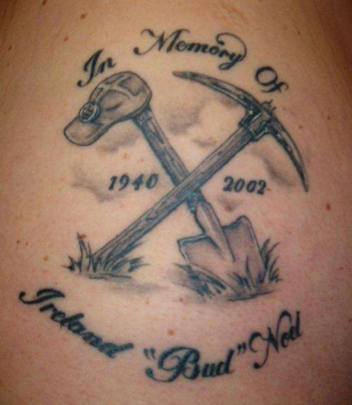 In Memory Of Dad Tattoo