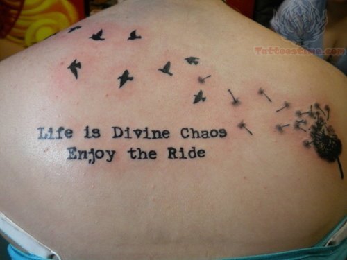 Divine Dandelion Tattoo