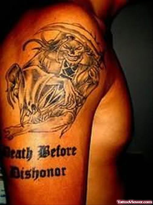 Frightening Death Tattoo