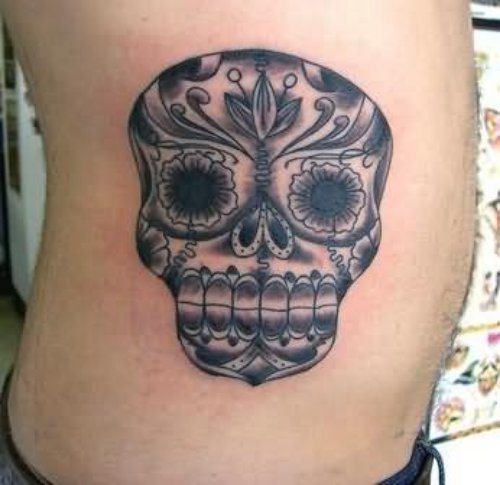 Scary Skull Death Tattoo
