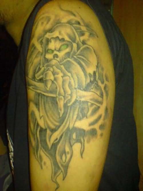 Angel Of Death Tattoo For Men