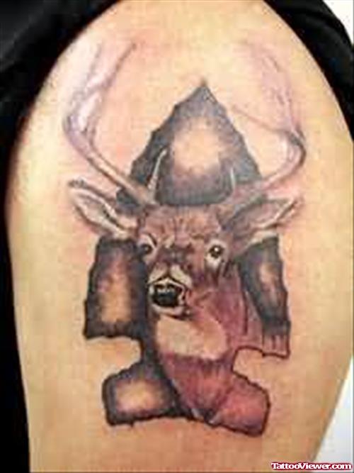 Deer Tattoo Logo