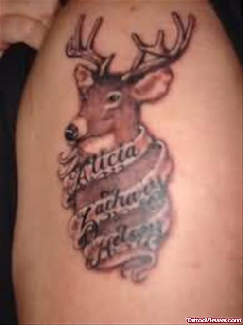 Deer Tattoo Images