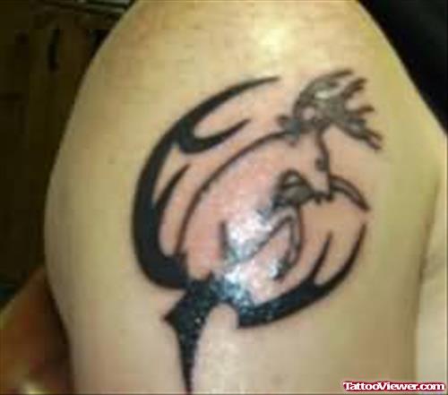 Deer Tattoo Designs On Shoulder