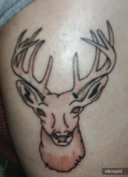 Beautiful Deer Tattoo