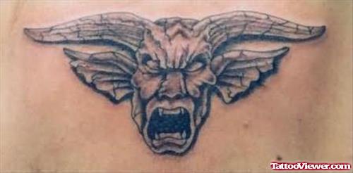 Terrifying Demon Tattoo