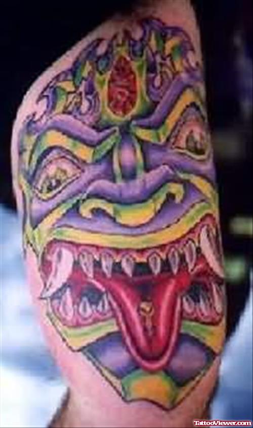 Dangerous Demon Tattoo