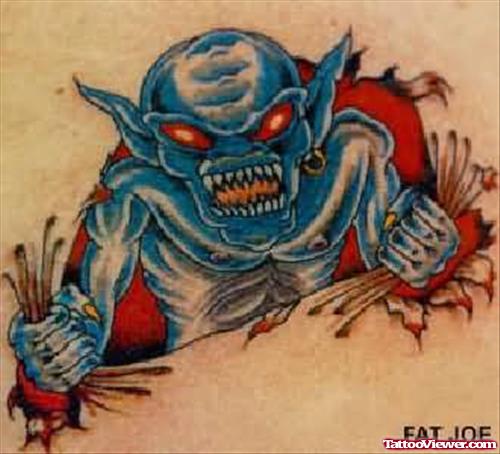 Latest Demon Tattoo