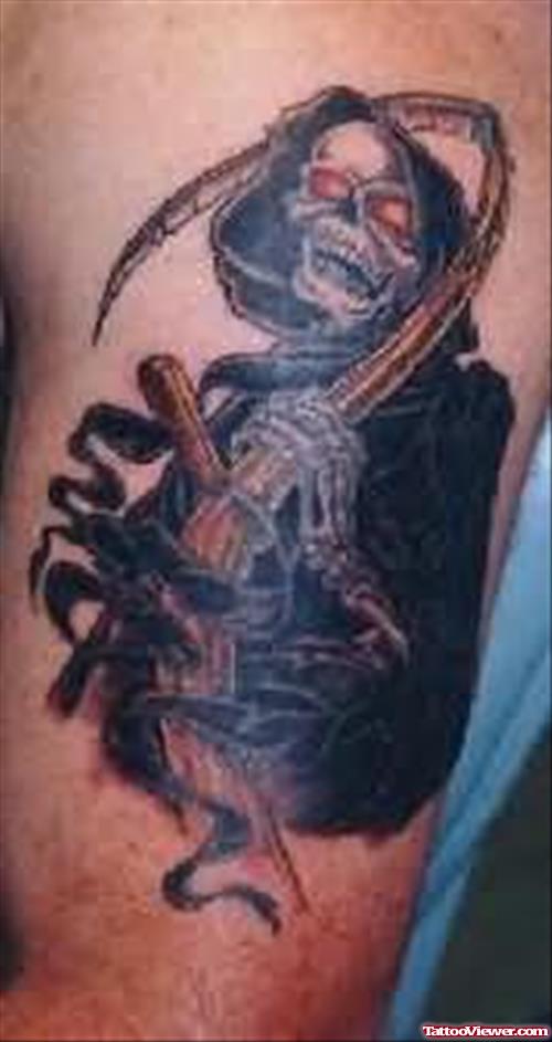 Terrific Scary Demon Tattoo