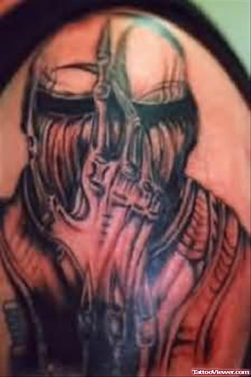 Amazing  Demon Tattoo