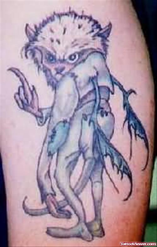 Demon Animal Tattoo