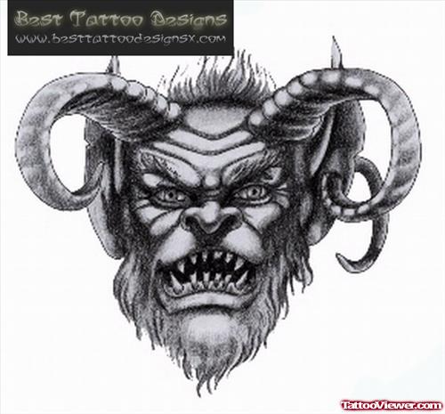 Classic Best Devil Tattoo Design